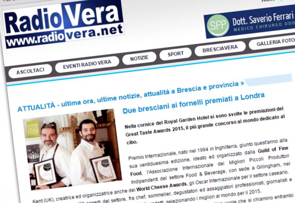 Due Bresciani ai fornelli premiati a Londra